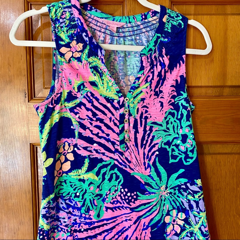 Lilly Pulitzer Essie tank top